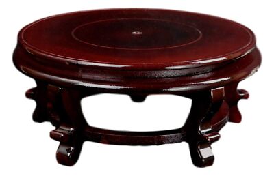 Wooden Fishbowl Display Vase Pot Planter Stand Plant Pot Display Stand (14.00)