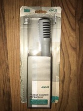 Labtec AM-22 Deluxe Cassette Microphone 3.5mm Plug 6.3mm Adapter NEW