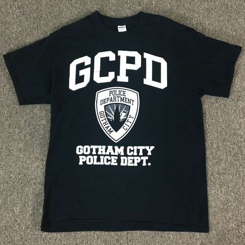 Gildan Batman T Shirt Mens Large Gotham 