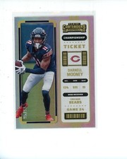 2022 Panini Contenders Championship Ticket #21 Darnell Mooney #d 95/99