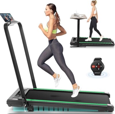 Electric Treadmill Easy Store Treadmill Compact Under Desk