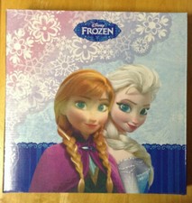 Disney FROZEN WALL CLOCK 30x30x4 cm New in Box Elsa Anna Olaf Kristoff Sven