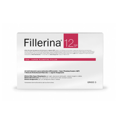 Labo Fillerina 12SP Super Plumping Filler Gel - Anti-Rides Col & Décolleté, 30 Ml