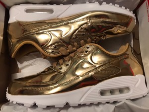 NIKE AIR MAX 90 SP METALLIC GOLD QS Women's SIZE 13 BRAND NEW CQ3339-700 |  eBay