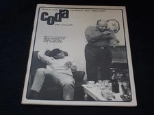 1976 MARCH CODA MAGAZINE - BETTY CARTER & BEN WEBSTER COVER - L 15451