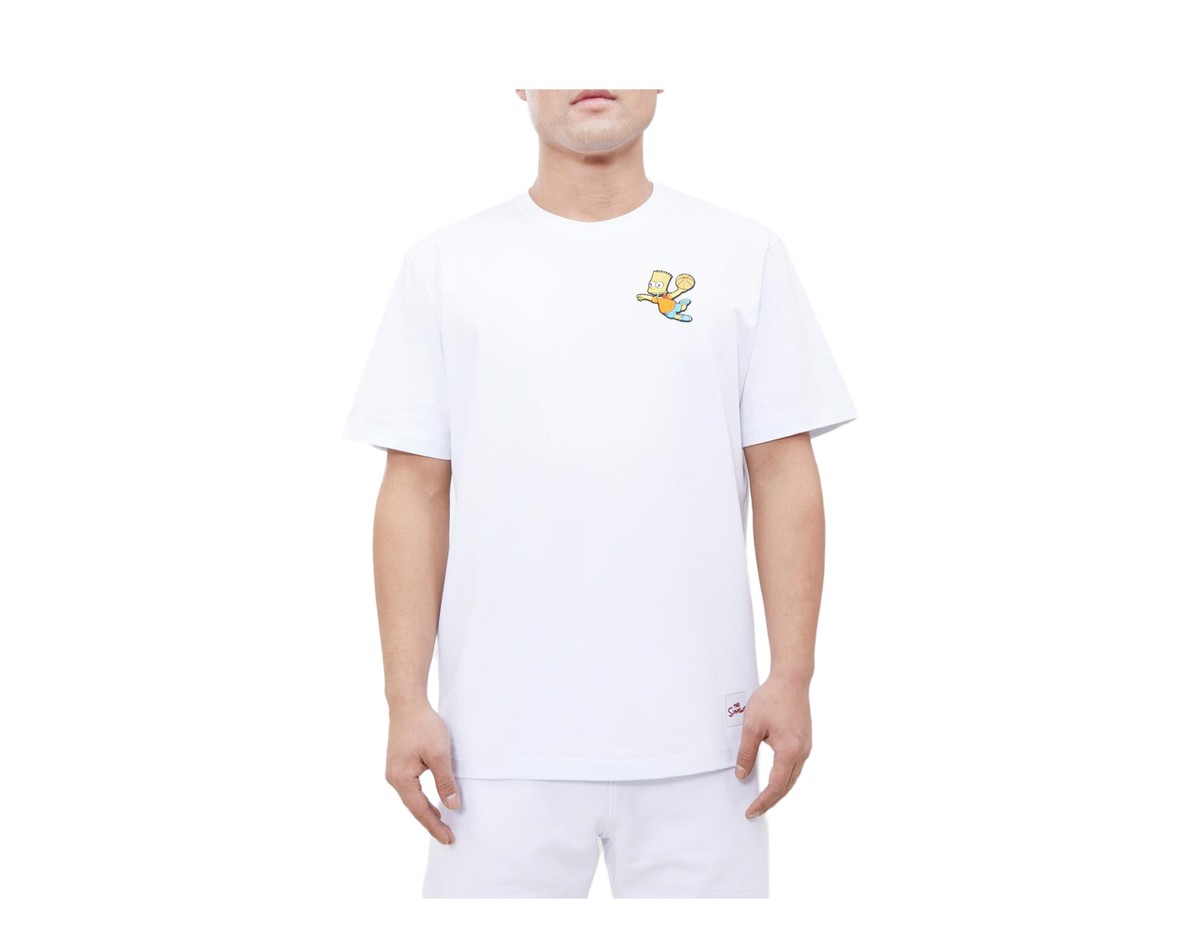 Freeze Max Shooting Hoops Bart White Men's Tee Shirt FM10031-WHT