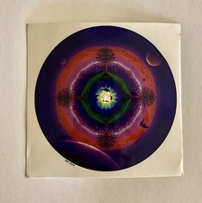 Vintage Grateful Dead Style Sticker Decal Psychedelic One W/ Universe GGL 1995