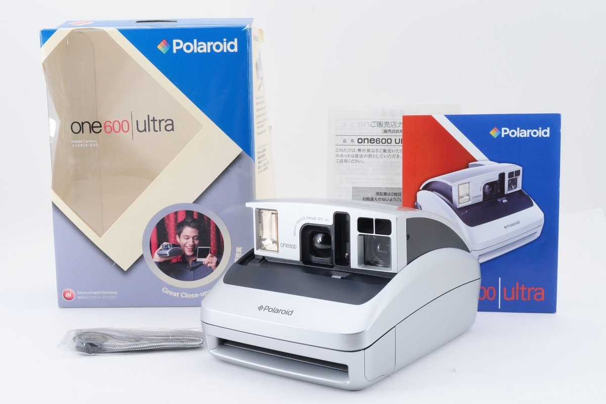Polaroid One 600 Ultra Classic Instant Film Camera Silver 1077