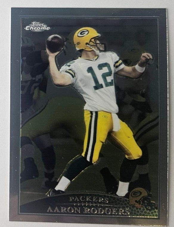 2009 Topps Chrome Football #TC75 AARON RODGERS Packers (C)