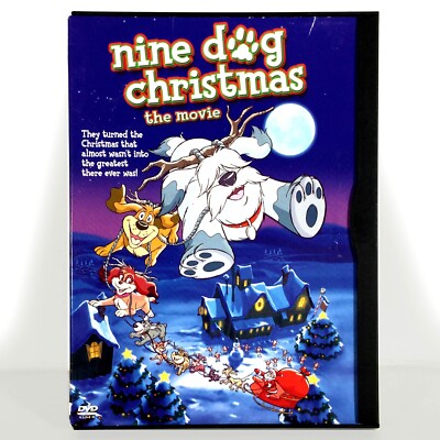 Nine Dog Christmas - The Movie (DVD, 2003, Full Screen)  James Earl Jones
