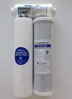 RAINSOFT 9596 22 GPD FILTER PACK WITH IN LINE- CITY AND WELL WATER NO MEMBRANE