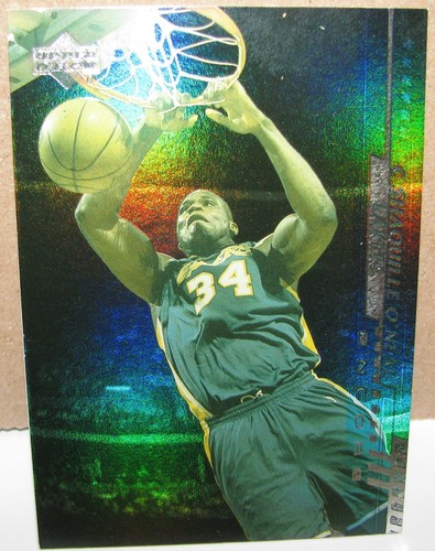 Los Angeles Lakers 2000-01 cubierta superior Encore Shaquille O'Neal #57 ENVÍO GRATUITO - Imagen 2 de 3