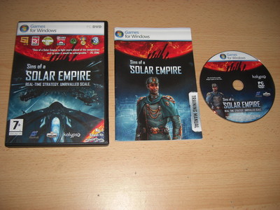 SINS OF A SOLAR EMPIRE PC DVD Rom ns & ts - SCHNELLER SICHERER VERSAND