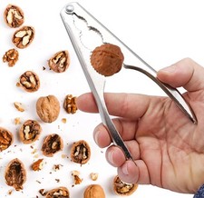Schiaccianoci a pinza tradizionale rompinoci in acciaio per noci mandorle