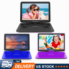17.9" Portable Dvd Player With 15.6" Large Swivel Screen Rechargeable Usb Player