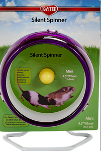 kaytee silent spinner exercise wheel