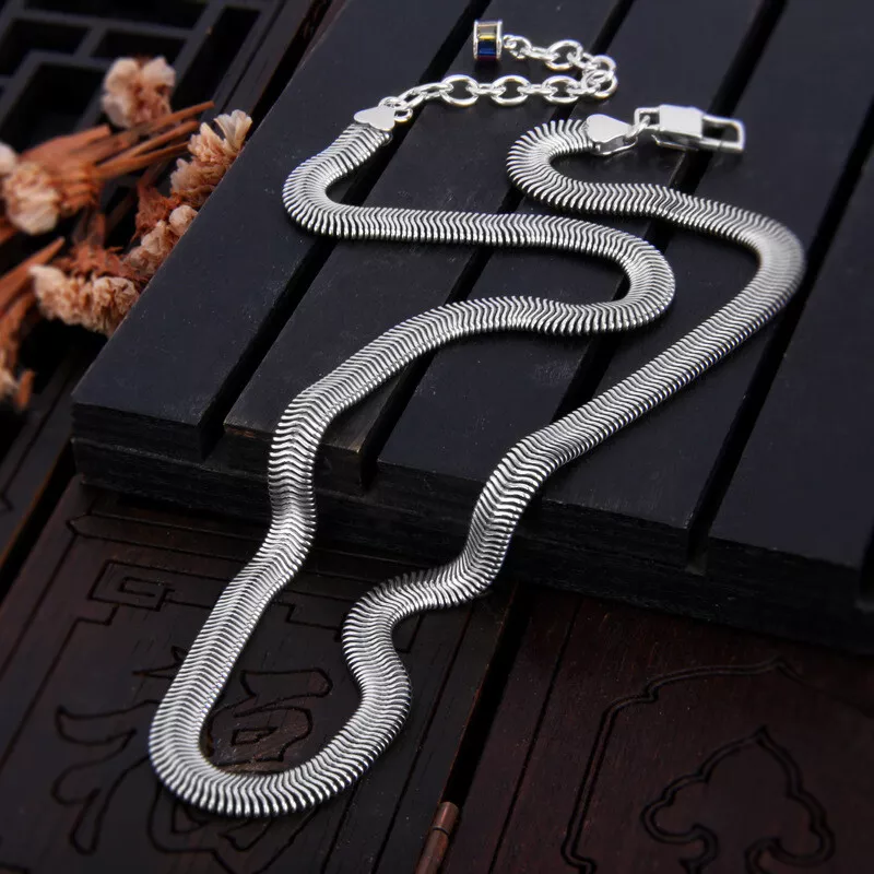 Belcher Chain Necklace Silver– Aisha Wong Accessories