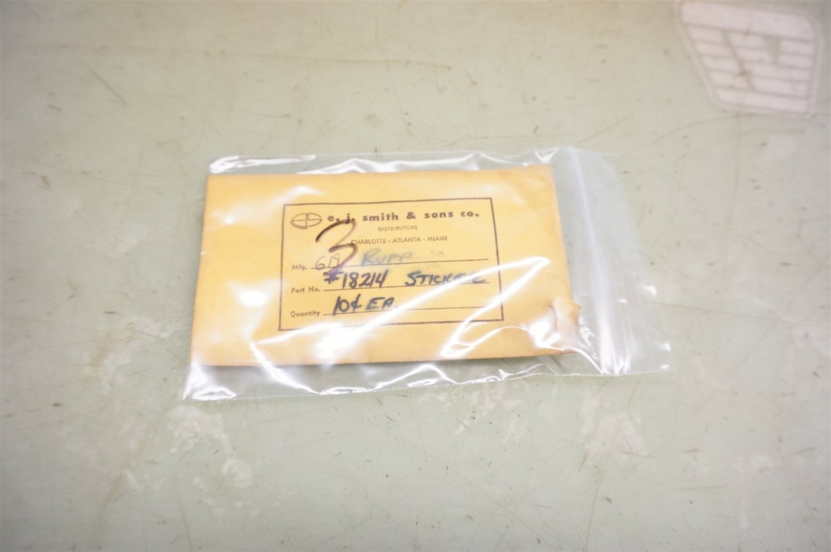 Rupp NOS Sticker Decal #3 *2583 | eBay