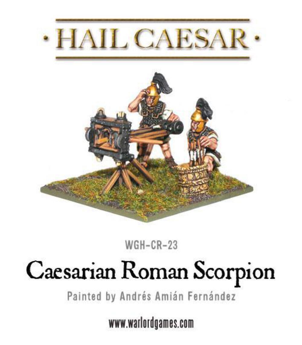 Hail Caesar - Caesarian Roman scorpion - Warlord Games
