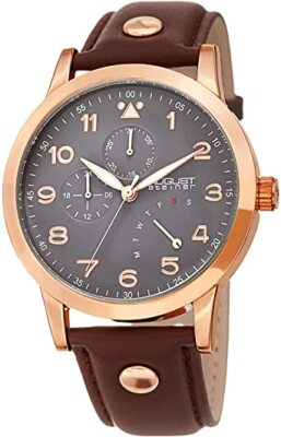 August Steiner 44mm Men's Watch AS8244RG