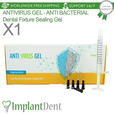 1x Dental Anti Virus Gel Anti Bacterial Fixture Sealing Gel Dentistry Tool