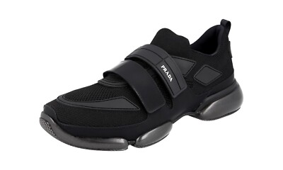 光GODGODGODGOD LUXURY PRADA CLOUDBUST SNEAKERS SHOES 2OG073 BLACK NEW US