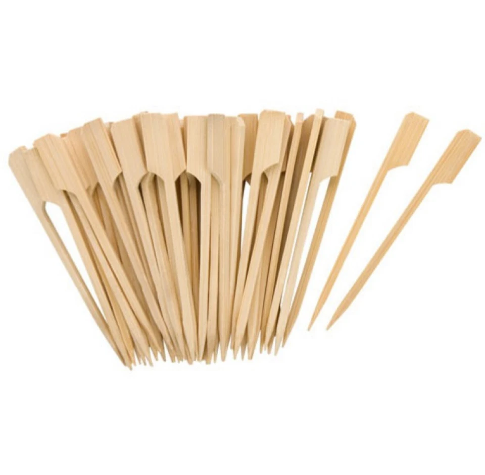 Tala 50x 9cm Bambus Holz Cocktail Sticks Burger Canapés Buffet Oliven BBQ