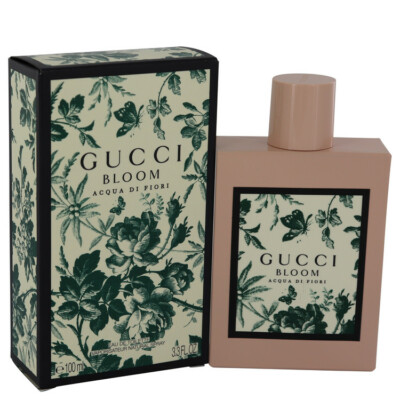 Gucci Bloom Acqua Di Fiori Women's Perfume 3.3oz/100ml Eau De Toilette Spray