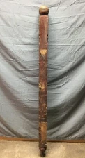 Antique Decorative Drop Finial Corner Newel Post 4x64 Old VTG Staircase 753-22B