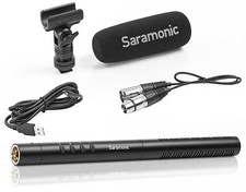 Saramonic SR-TM1 Super-Cardioid Broadcast XLR Shotgun Condenser Microphone