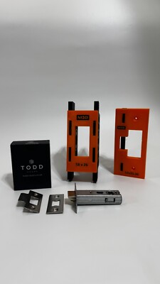Router-Schablone - TODD DOORS TDHALATCH - 3'' Riegelvorrichtung