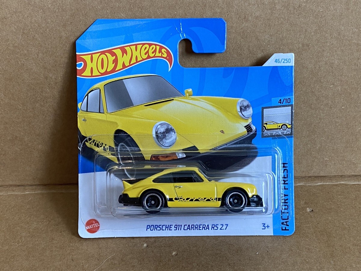 Hot Wheels Porsche 911 Carrera RS 2.7, 1:64 Scale, On Card, 2024