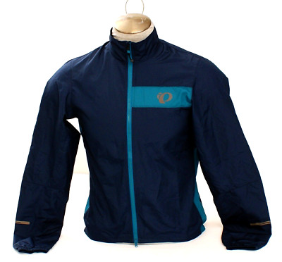 Pearl Izumi Blue Select Barrier Zip Front Wind Jacket Men's Size Small S NWT