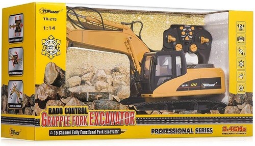 Huina RC Timber Grabber 1:14th RC Digger 2.4G 16CH with Metal Die Cast Grab 1570 - Picture 12 of 17