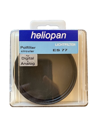 HELIOPAN 58-77mm FILTER STEP UP ADAPTER RING BRASS METAL MADE in GERMANY NEW