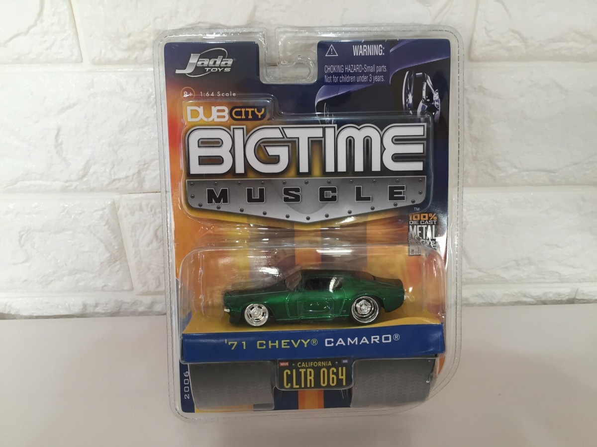 Very RARE NEW Jada Toys DUB CITY BIGTIME MUSCLE 71 CAMARO from