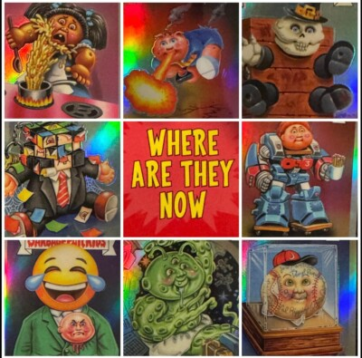#ad #ad WHERE ARE THEY NOW 2024 Garbage Pail Kids Chrome 7 Complete Your Set GPK U Pick $15.99