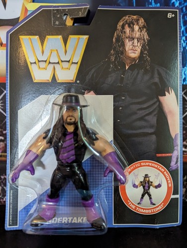 The Undertaker Retro Hasbro - WWE WWF Mattel MOC ...