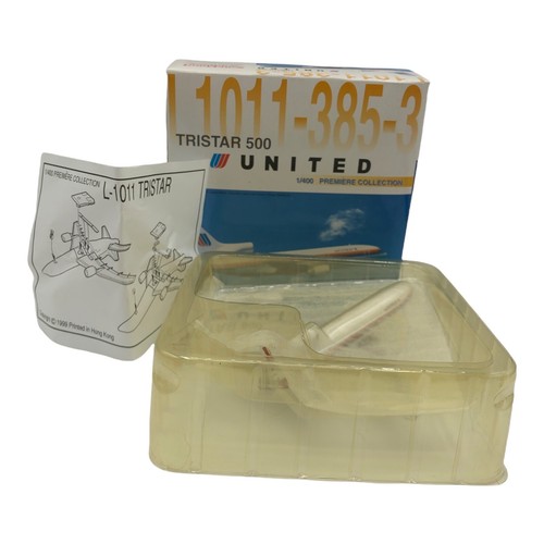 Dragon Wings 55121 1:400 Scale Die Cast United Airlines L1011-385-3 China 2000 - Picture 5 of 11