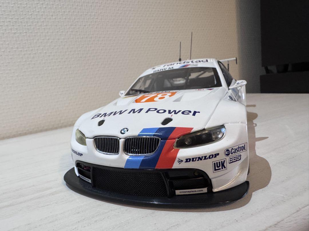 MINICHAMPS BMW M3 GT2 2010年モデル MINICHAMPS BMW M3 GT2 2010 Racing Car Model 1/18 Scale