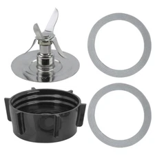 Ice Crusher Blade 4961, Jar Bottom Cap 4902 and 2 Gaskets for Oster & Osterizer