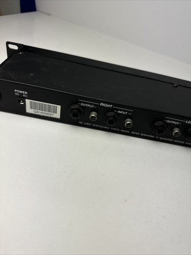 Alesis M-EQ 230 Dual 1/3 Octave Precision Equalizer - Rack Gear Effects - Picture 6 of 6
