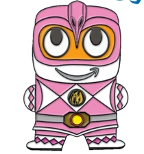 Pink Power Ranger  Amazon Employee Peccy Pin