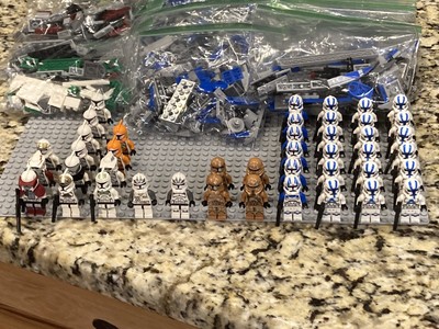 Lego Star Wars clone battle pack lot. 43 CLONES! | eBay