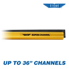 Ettore Aluminum Super Channel for Window Cleaning & Washing Squeegee - ANY SIZE!