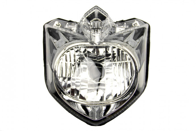 Bloc phare LED et supports de clignotants pour remplacer l'optique usé de Yamaha FZ6 N