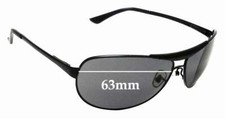 SFx Replacement Sunglass Lenses fits Ray Ban RB3324 - 63mm Wide