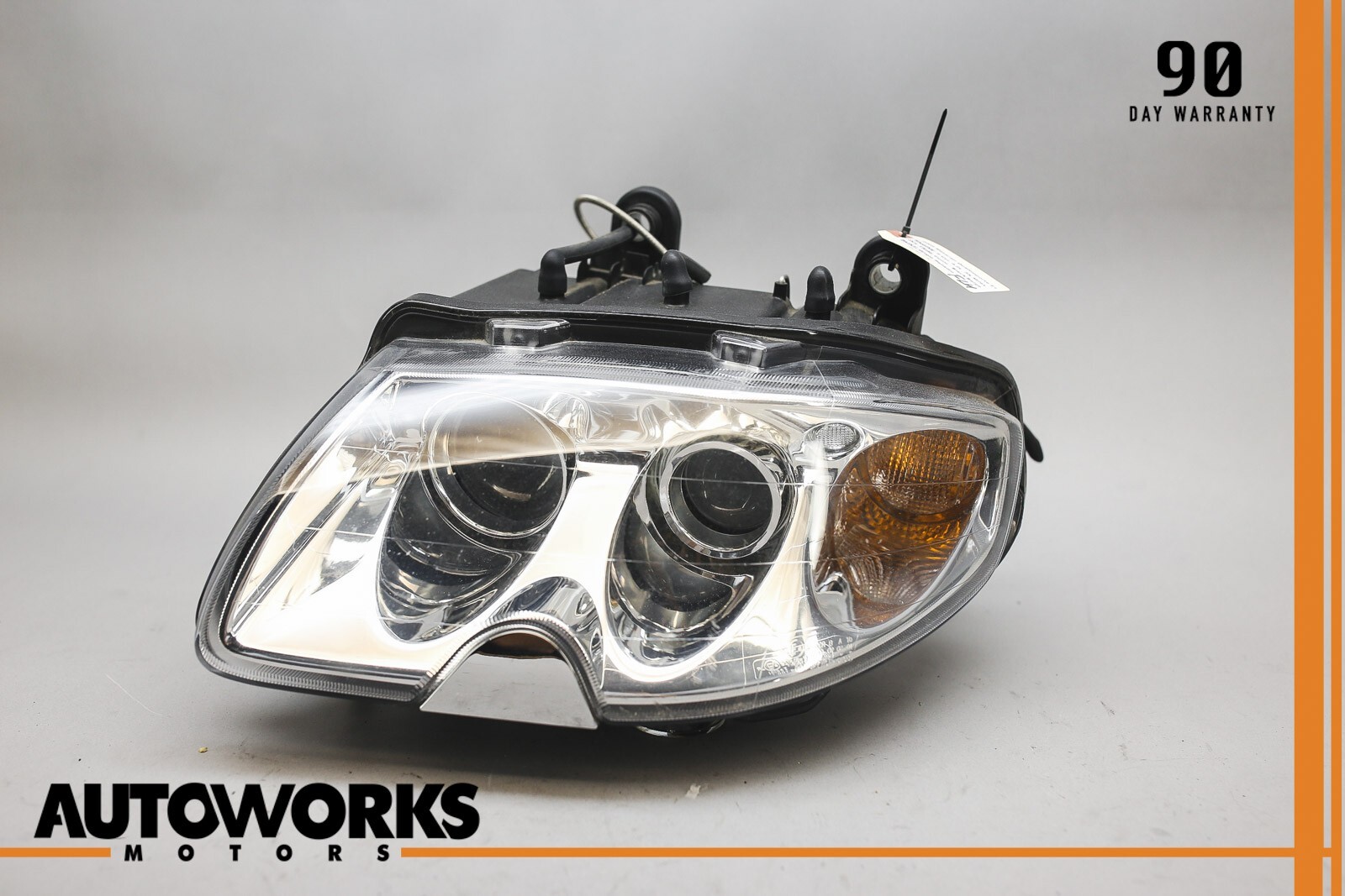 03-08 Maserati Quattroporte M139 Left Driver Side Headlight Lamp Bi Xenon OEM