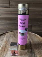 Nails Inc Love is Present Gift Set Trio + Top Coat