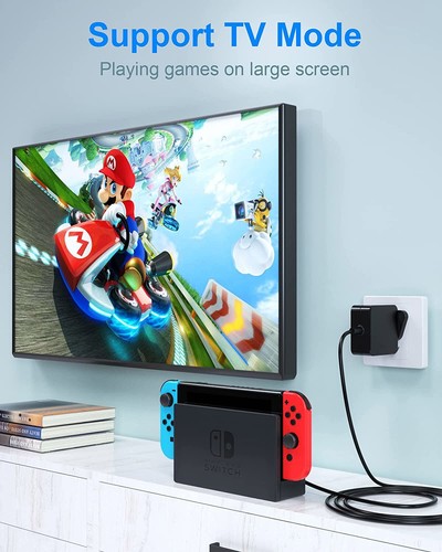 65W USB-C Type C Charger For Steam Deck Switch Lite/OLED PS5 XBX Pro Controller - Picture 5 of 8
